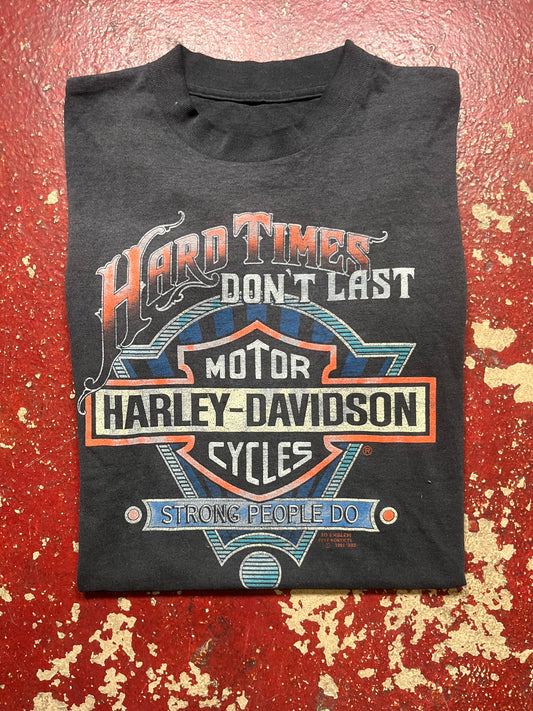 1991 3D Emblem Harley Davidson Tee