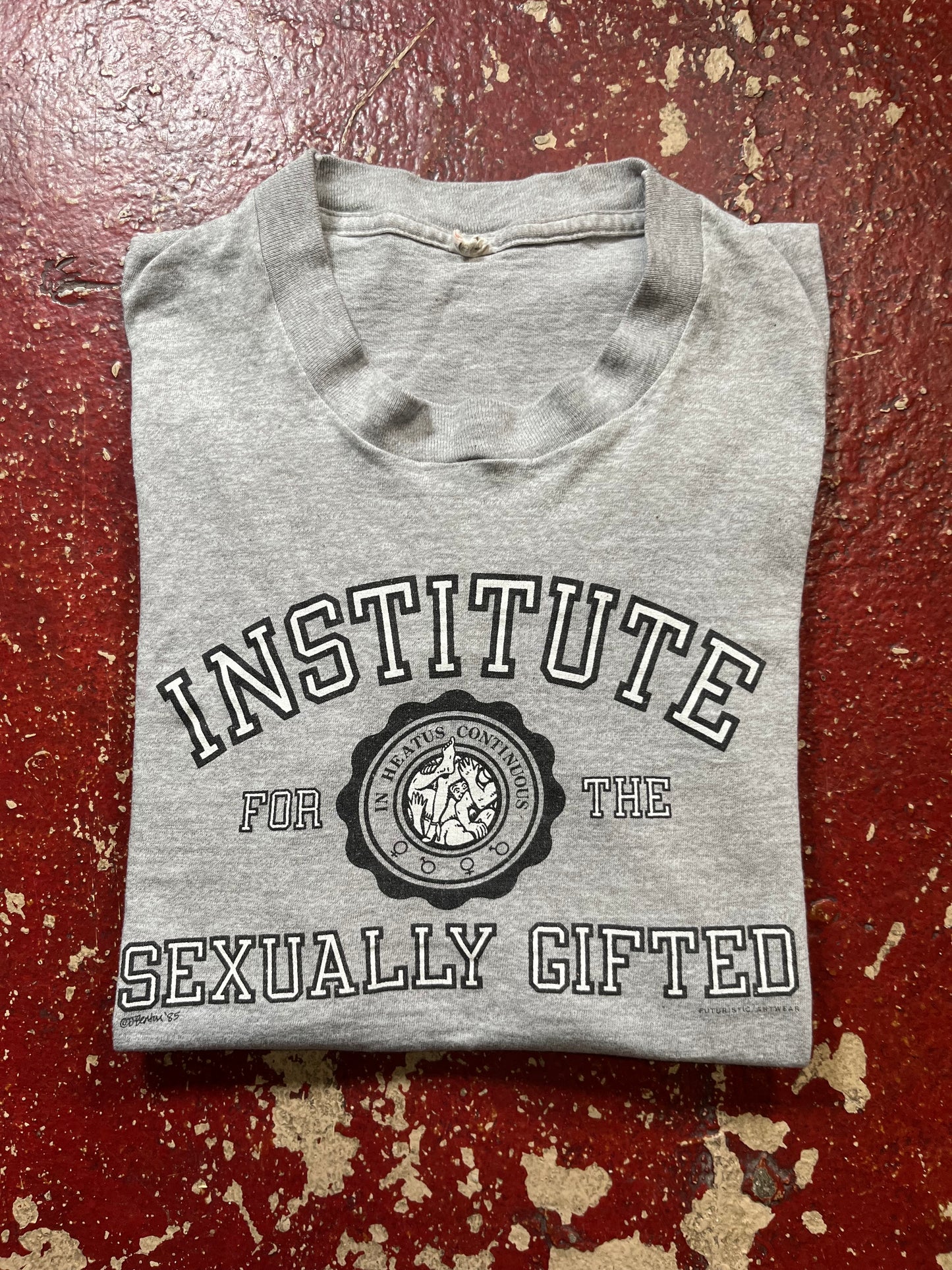 1985 Institute Of Sexually Gifted Tee