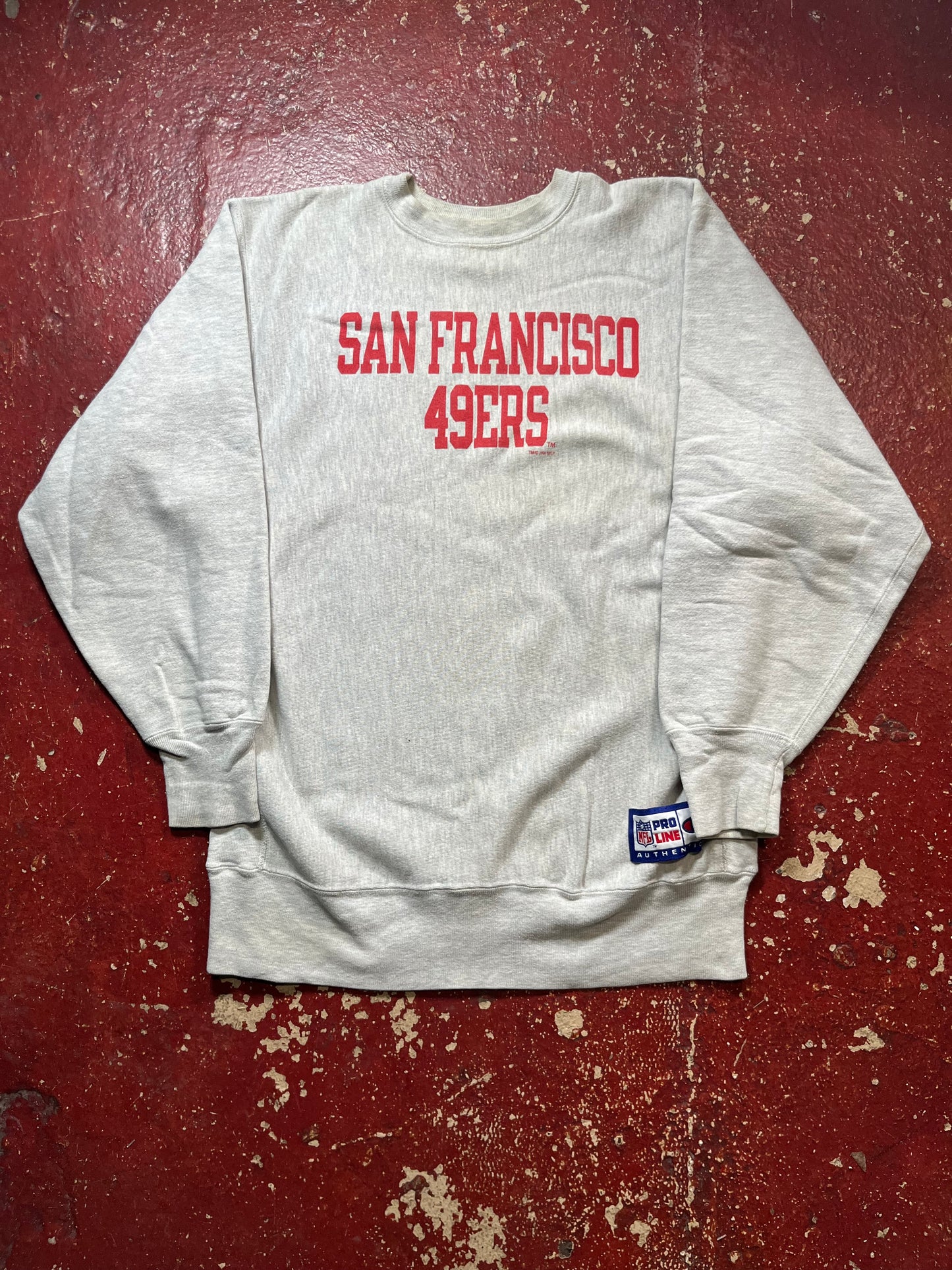 90s Champion Reverse Weave San Francisco 49ers Crewneck