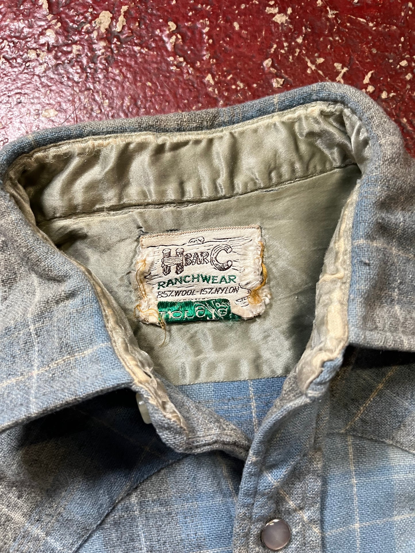 60s HBarC Sawtooth Western Shirt