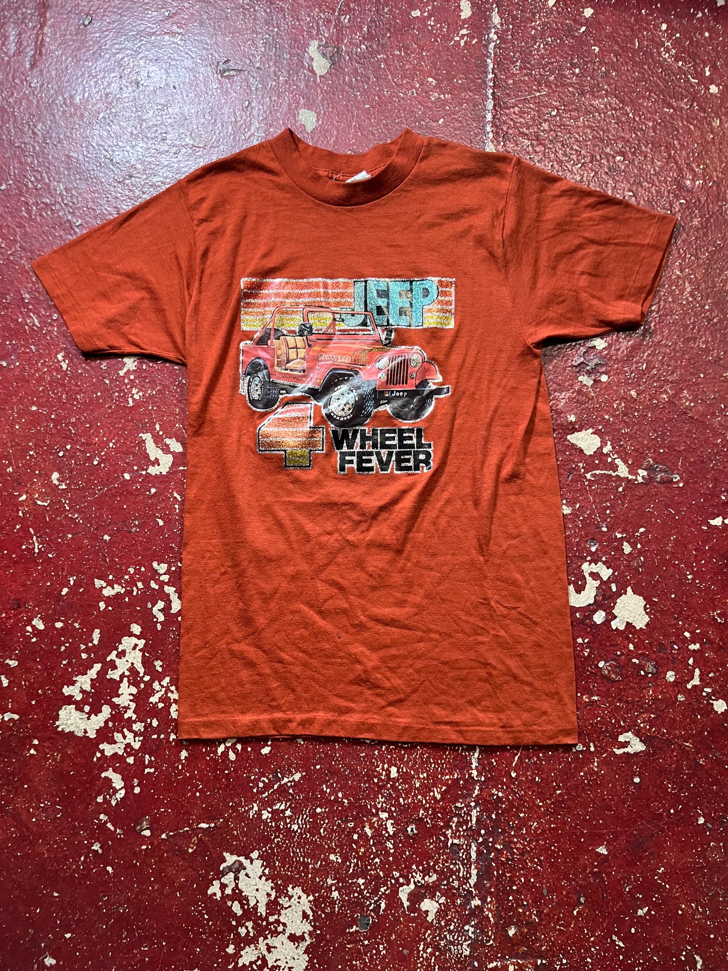 70s/80s Jeep “Wheel Fever” Tee