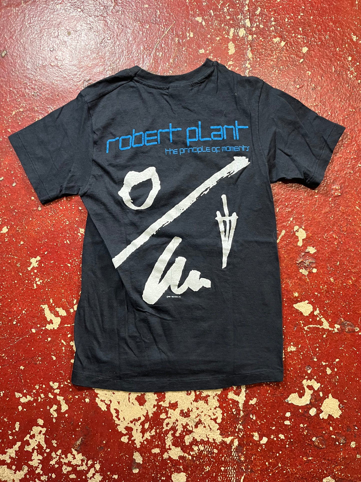 1984 Robert Plant “Principle Of Moments” Tee