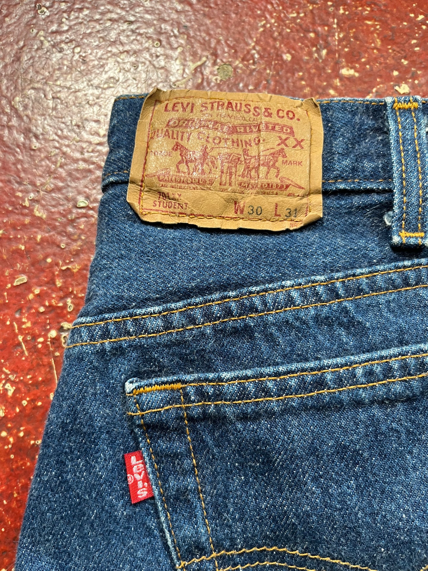 80s Levi’s 701 Jeans