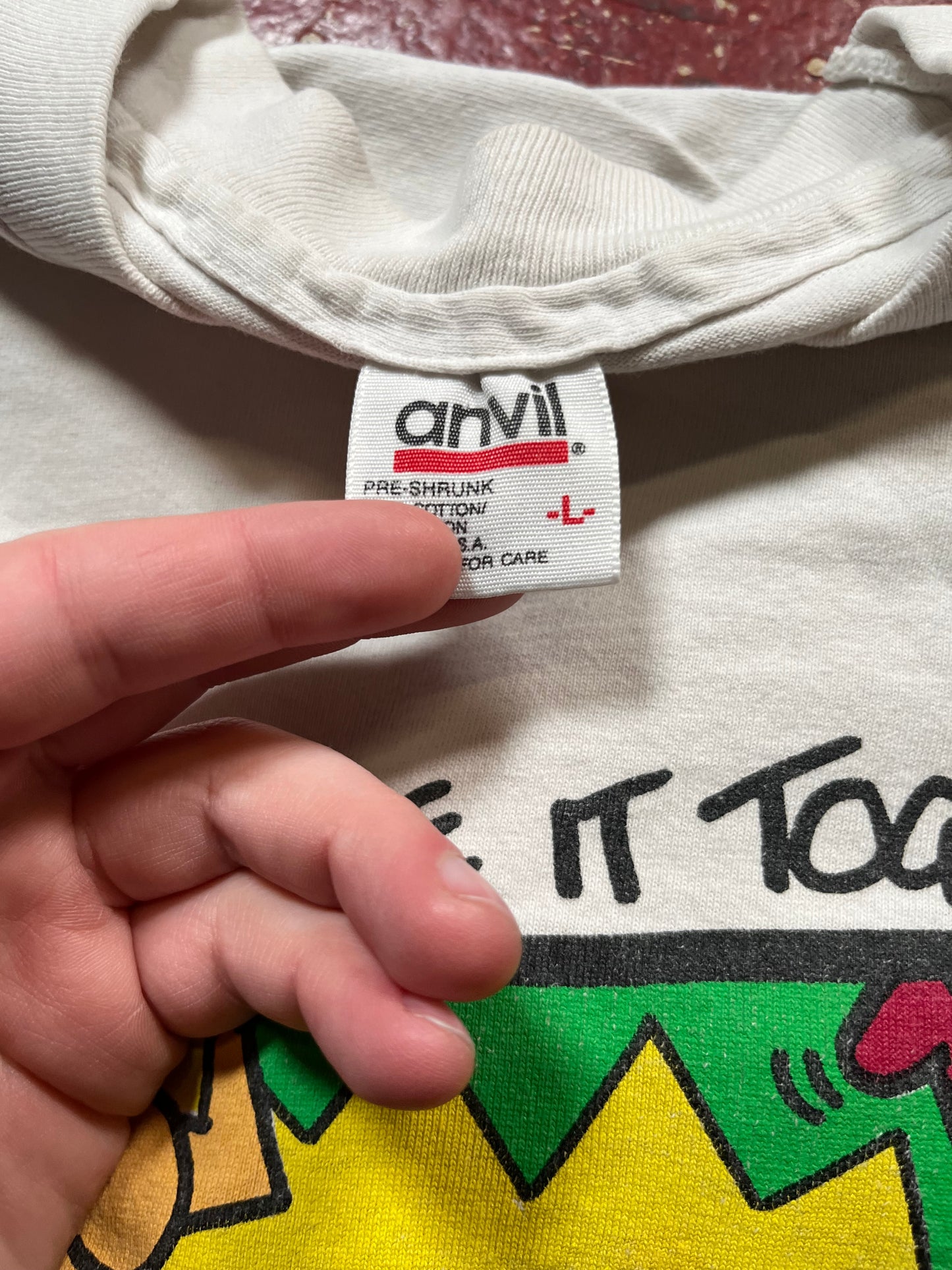 1993 Let’s Peace It Together Tee