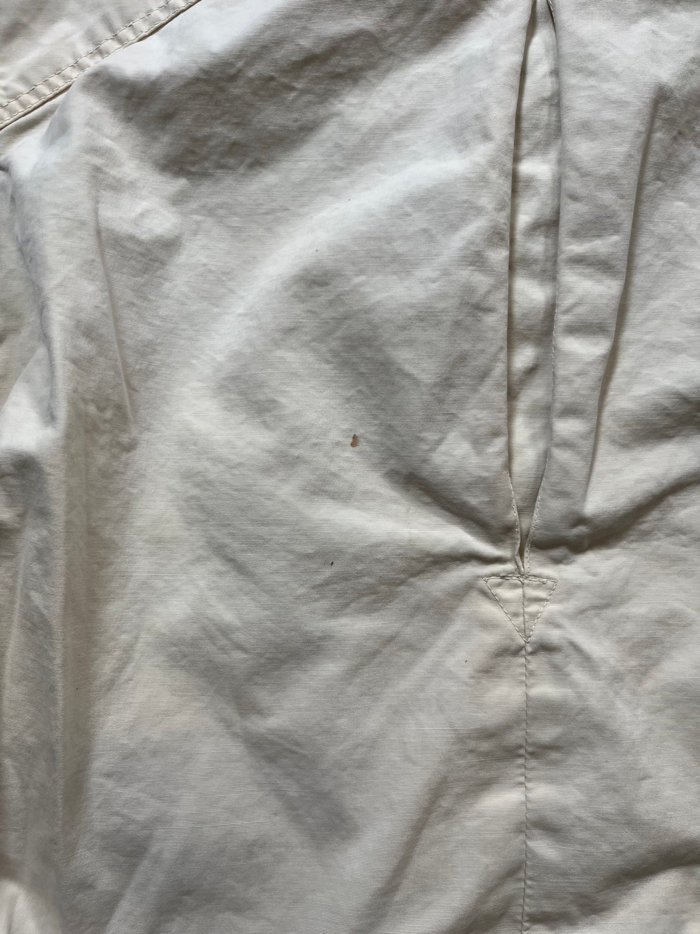 50s Penneys Split Back White Jacket