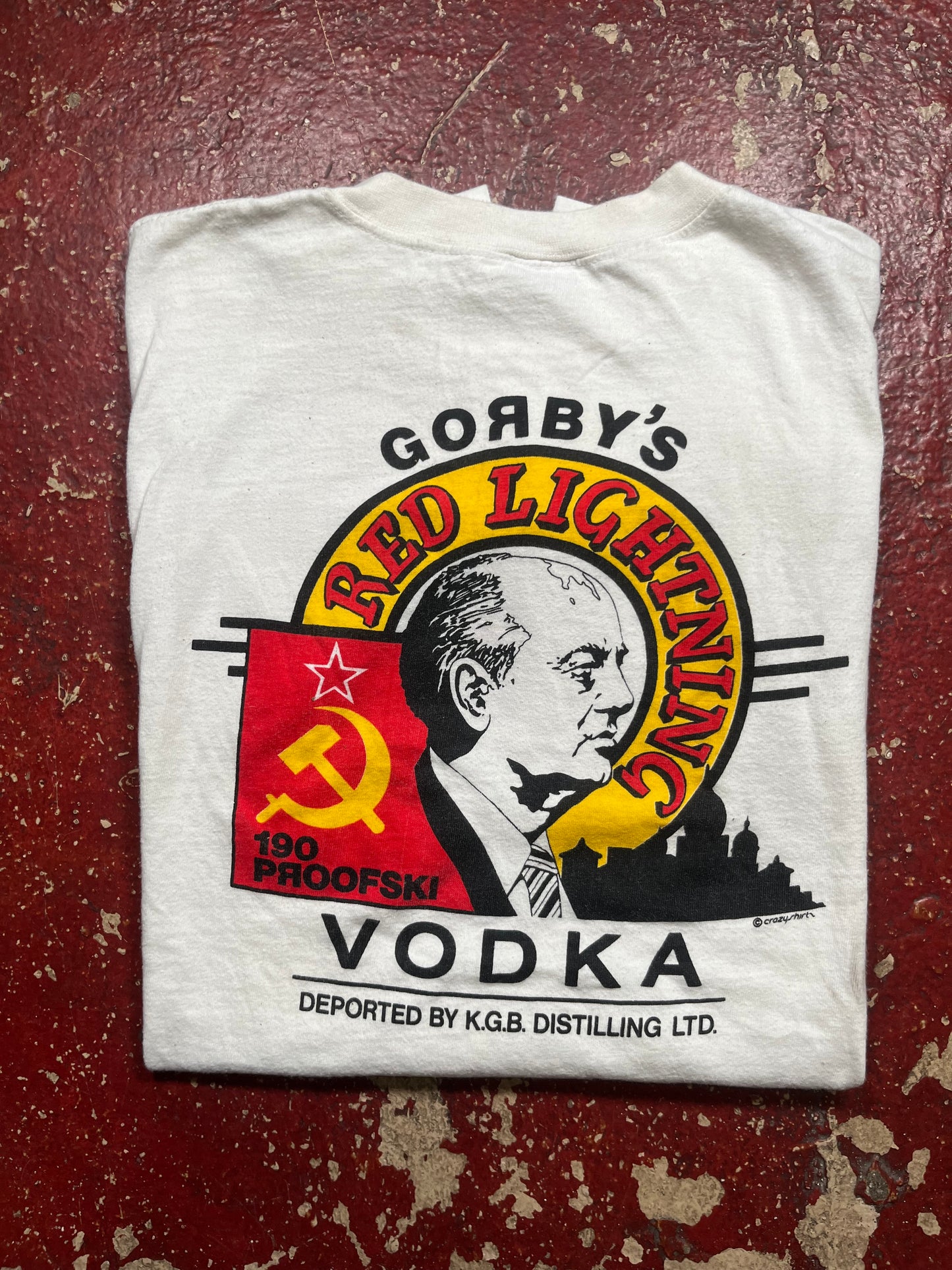 80s Gorbys Vodka Tee