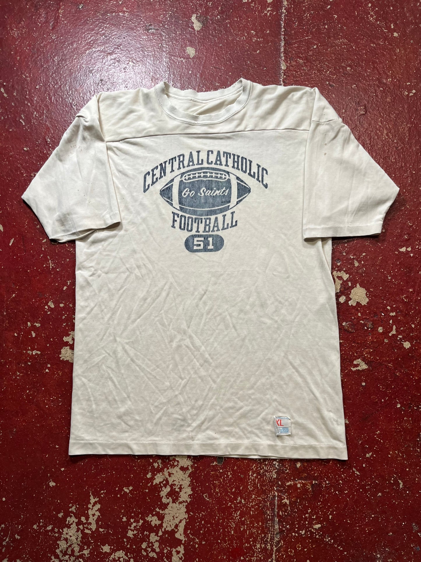 60s Champion Central Catholic Football Jersey