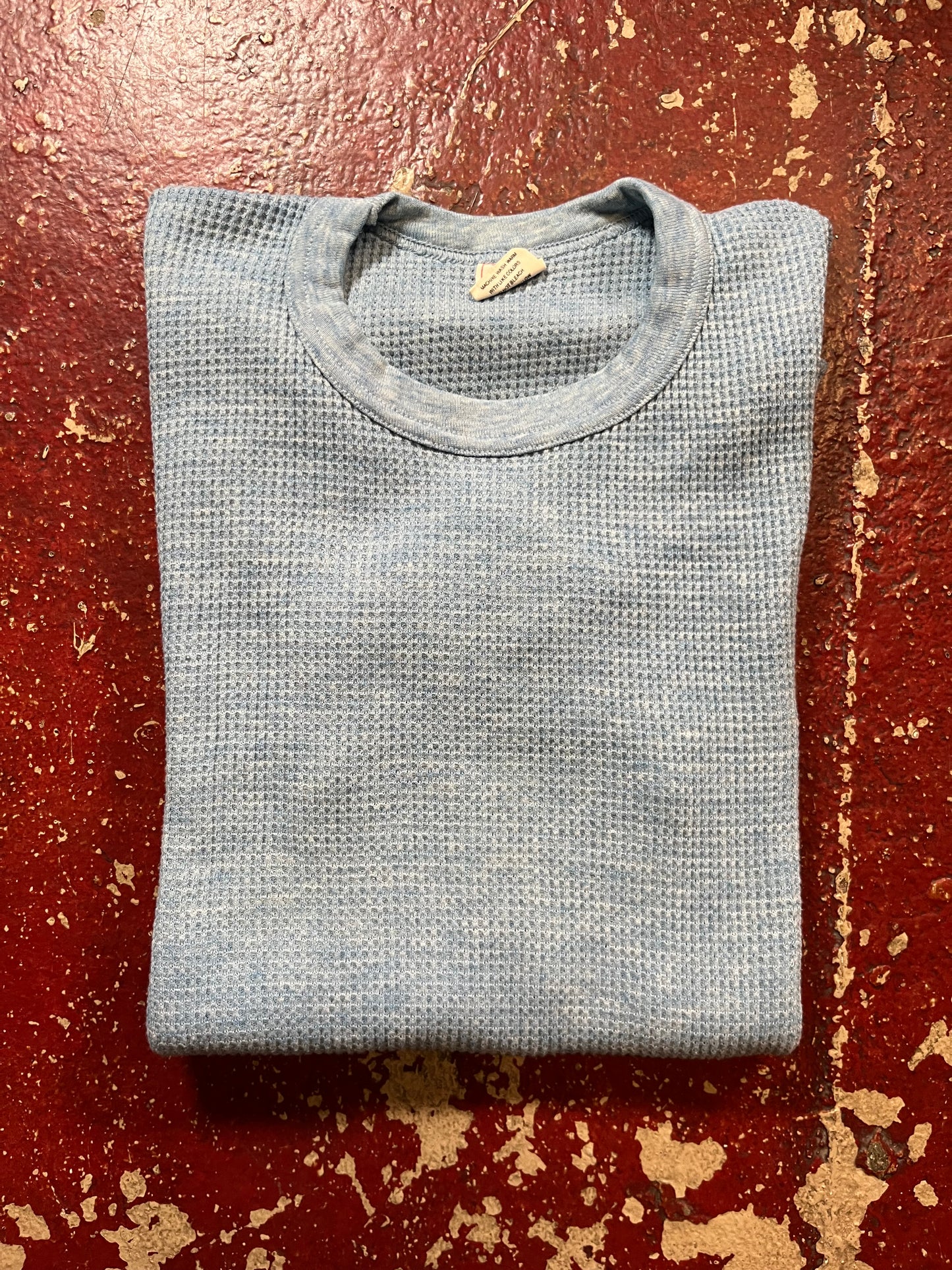 70s Long John Blue Thermal