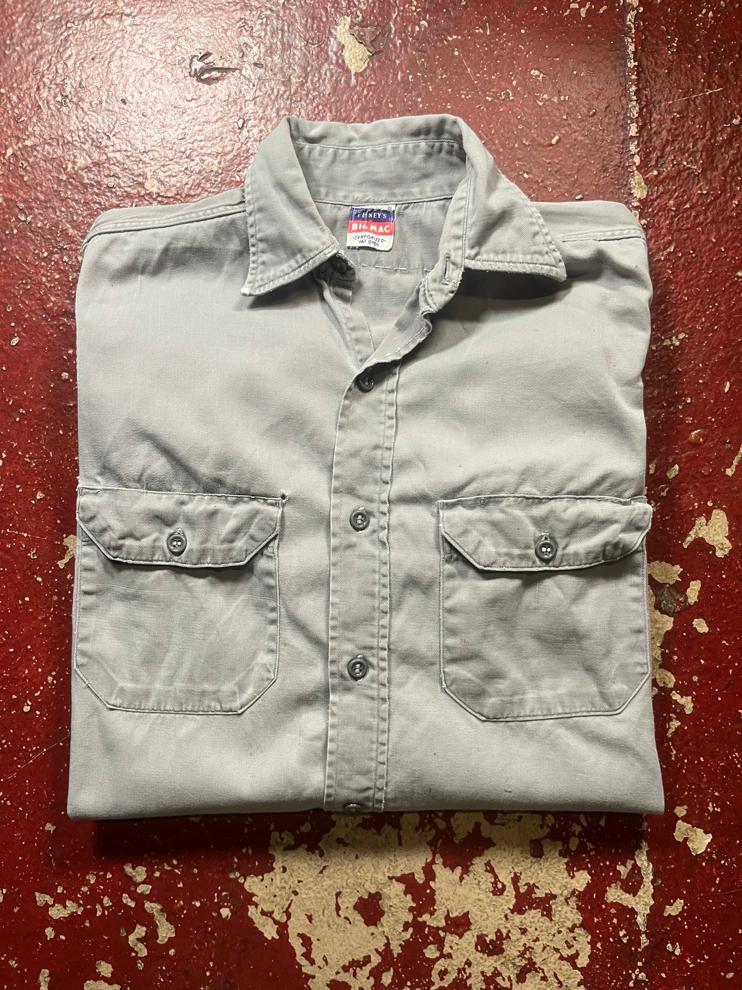 50s Pennys Big Mac Grey Work Shirt