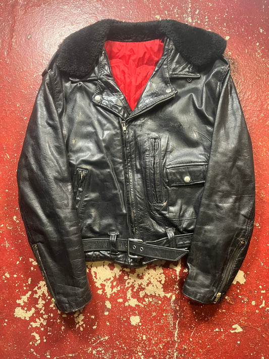 50s D Pocket Leather Jacket