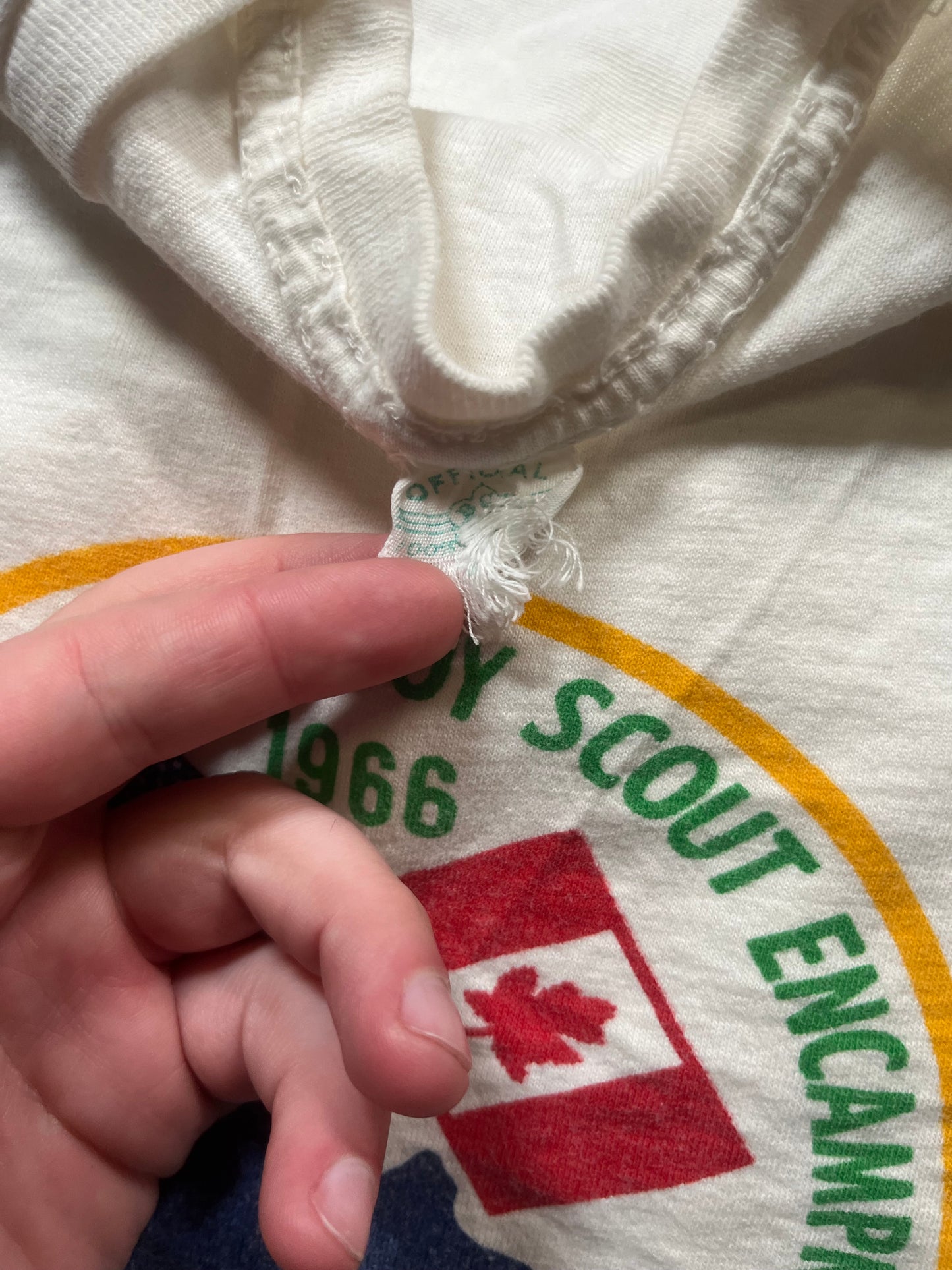 1966 Canada & US Boy Scout Tee