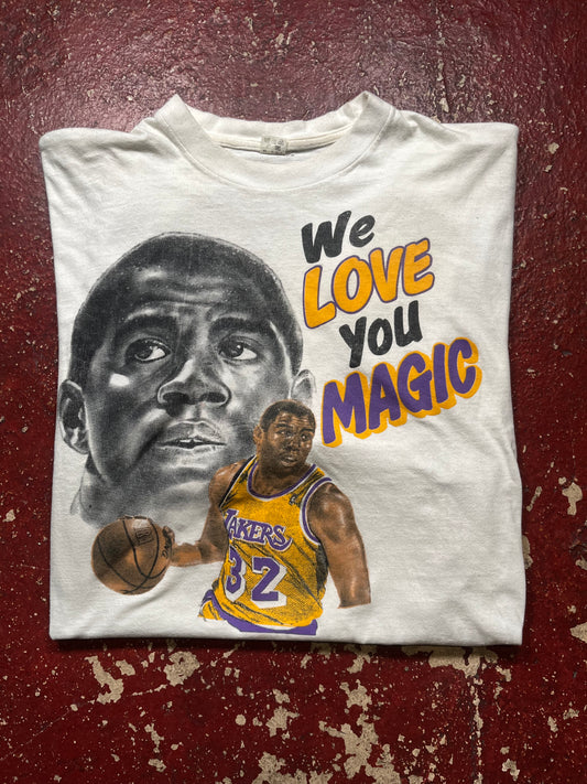 90s Magic Johnson “We Love You” Tee