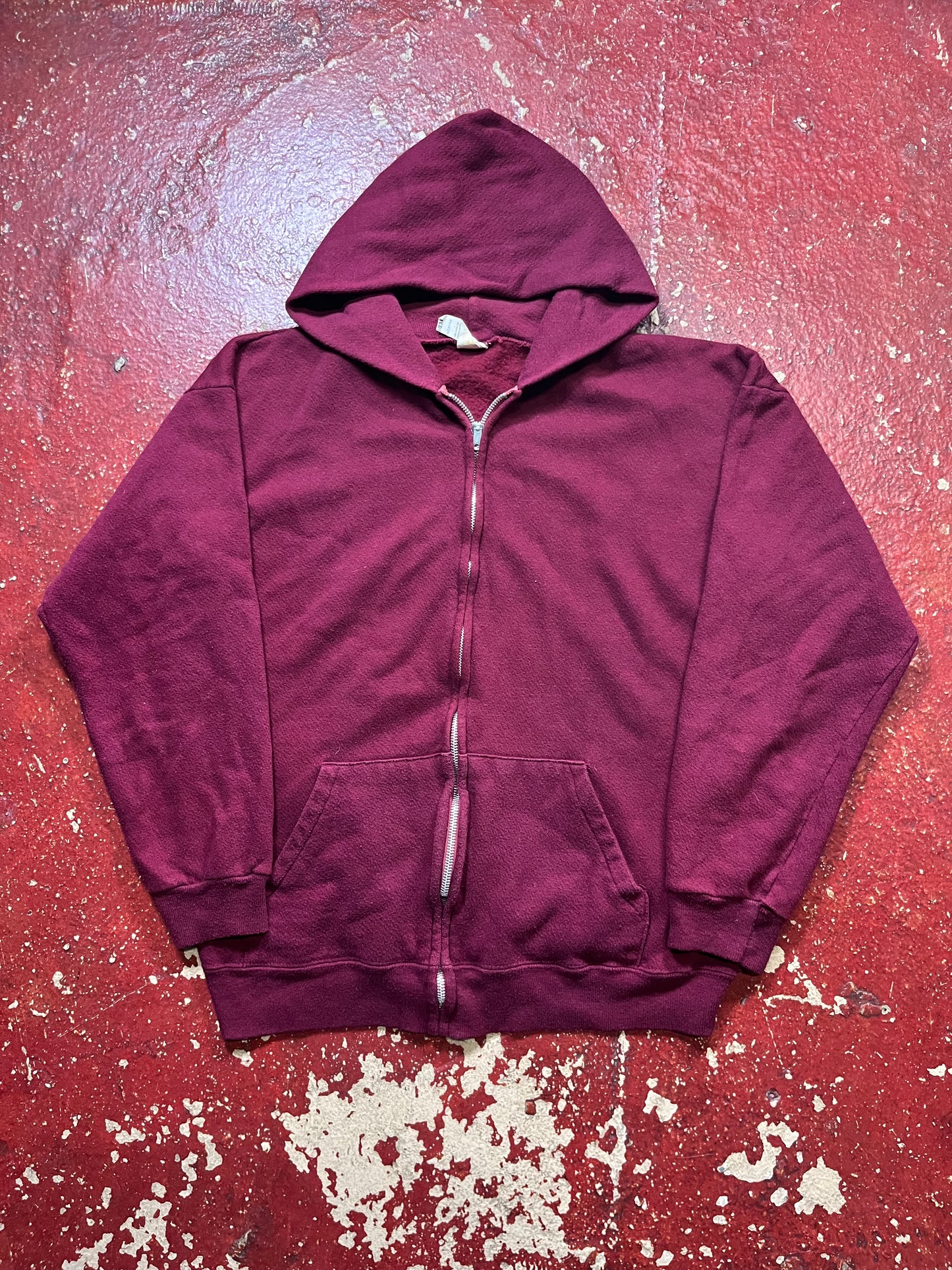 70s Maroon Hoodie