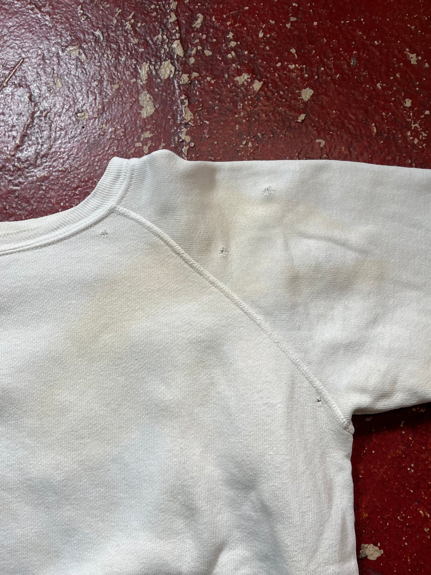 60s White Crewneck