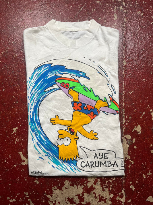 1989 Bart Simpsons “Aye Carumba” Tee