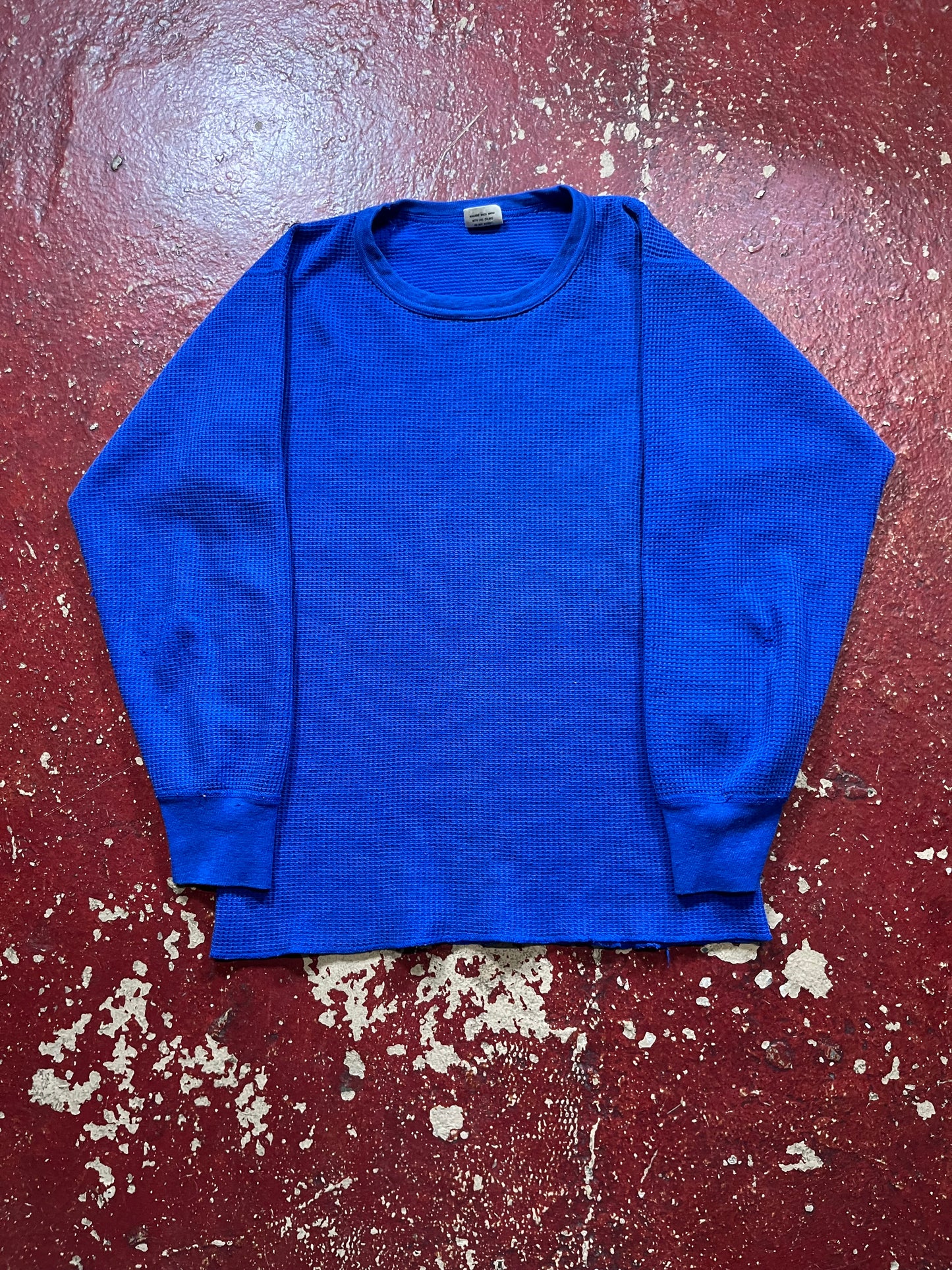 70s Long John Blue Thermal