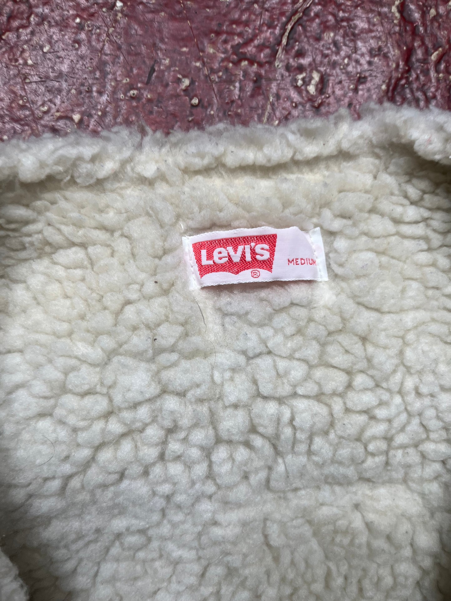 70s Levis Brown Corduroy Sherpa Vest