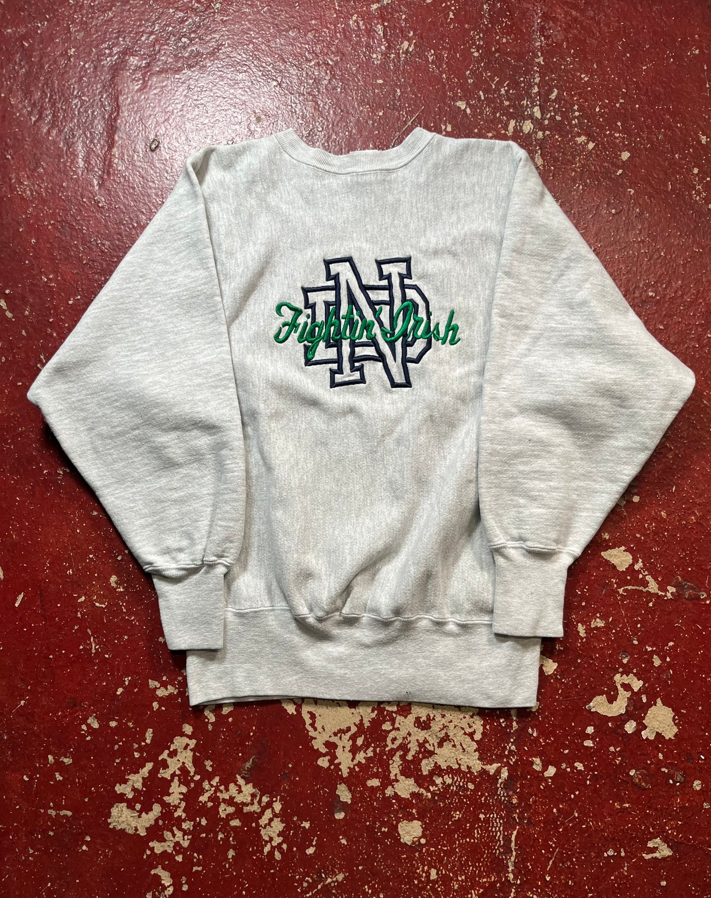 90s Champion Reverse Weave Norte Dame Crewneck