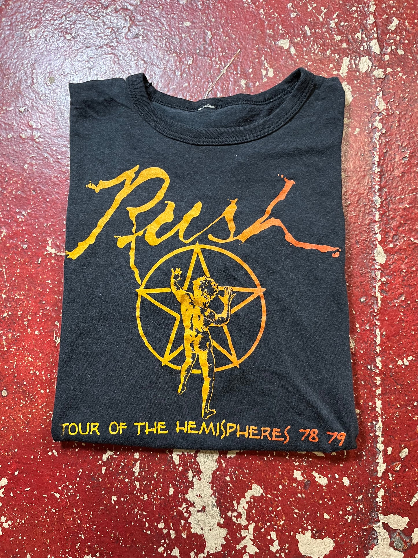 1979 Rush “Tour Of The Hemispheres” Tee