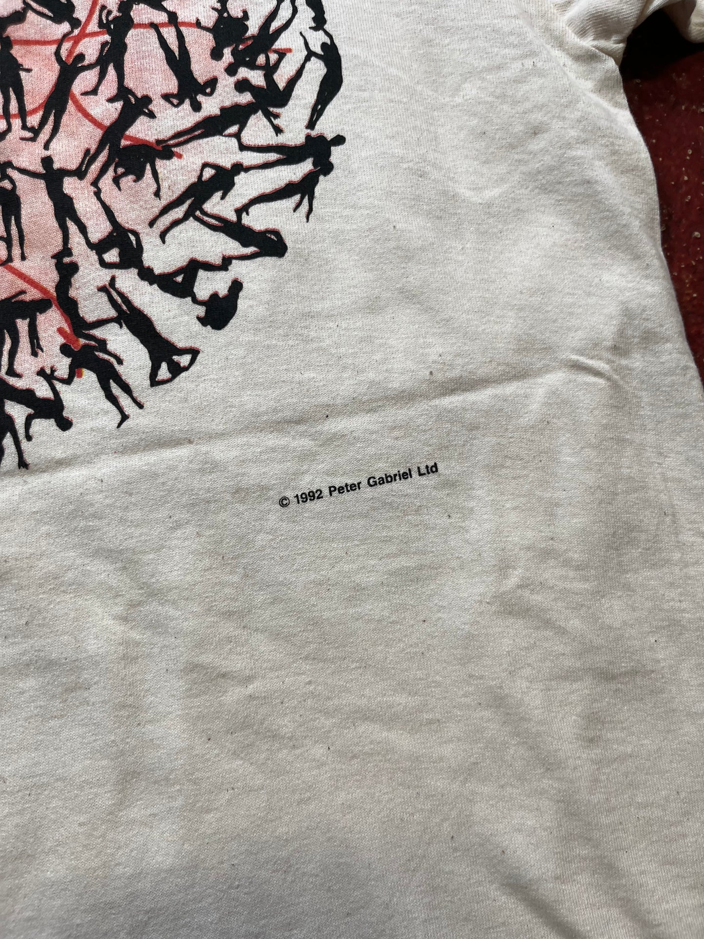 1992 Peter Gabriel “Secret World” Tee