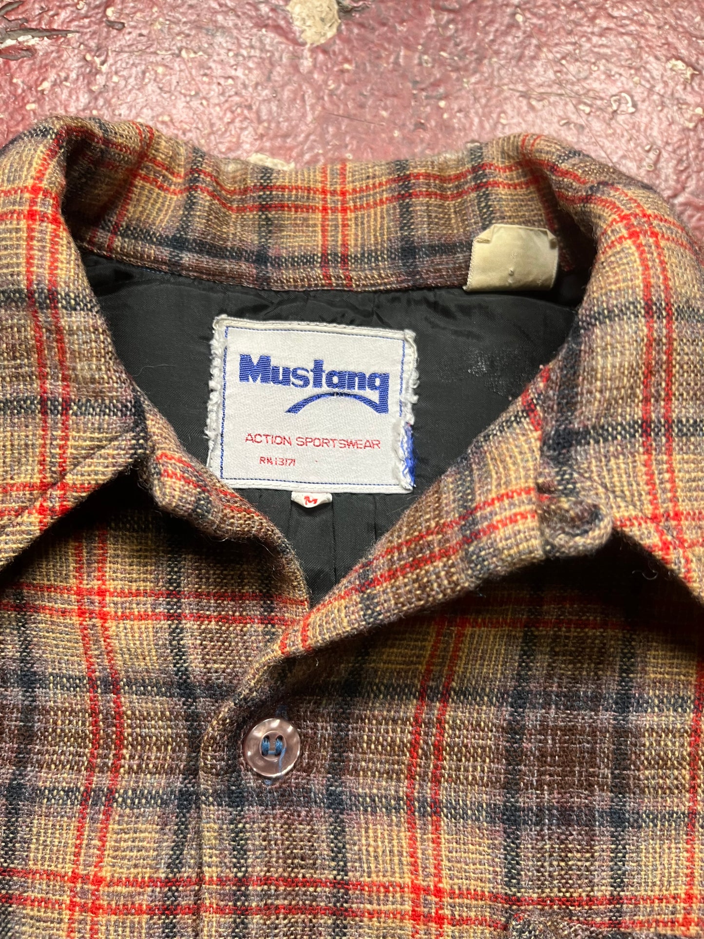 70s Mustang Wool Flannel