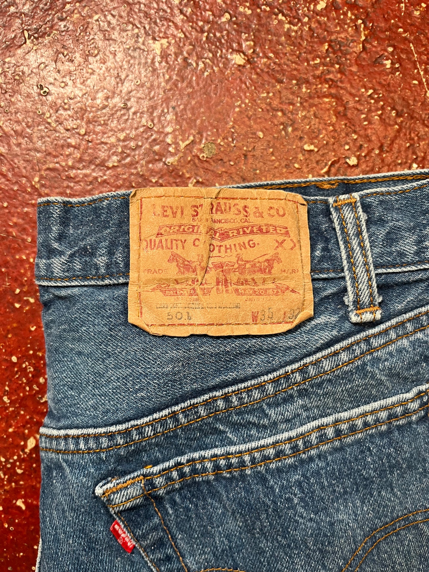 80s Levi’s 501s Jeans