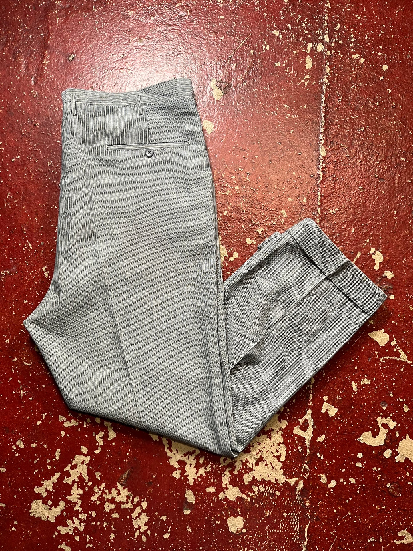 50s Drop Loop Striped Pants