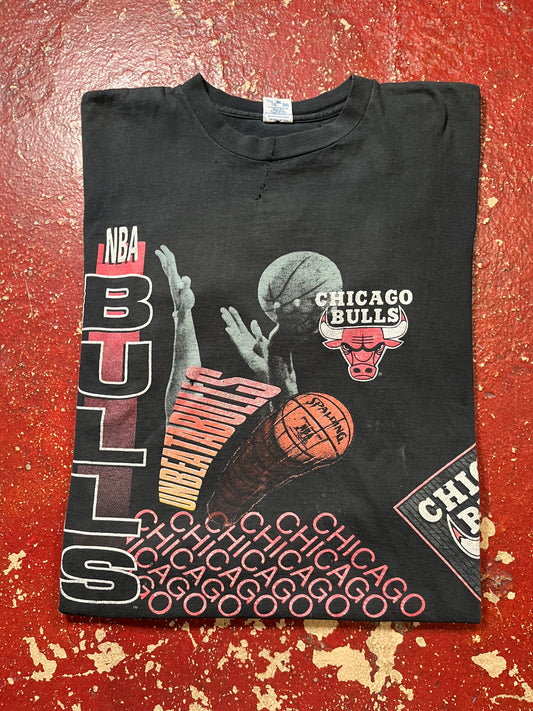 90s Chicago Bulls Wrap Around Tee