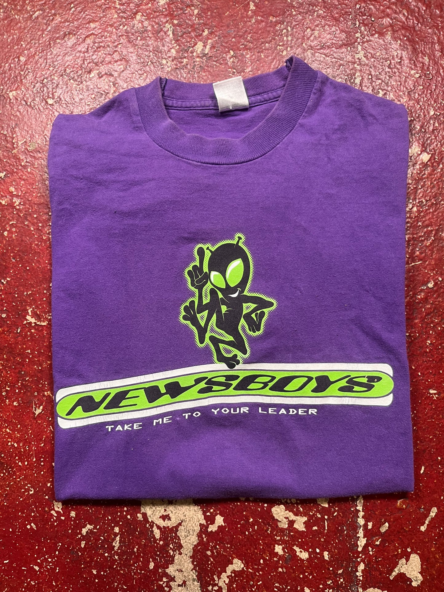 90s Newsboys “Take Me To Your Leader” Tee