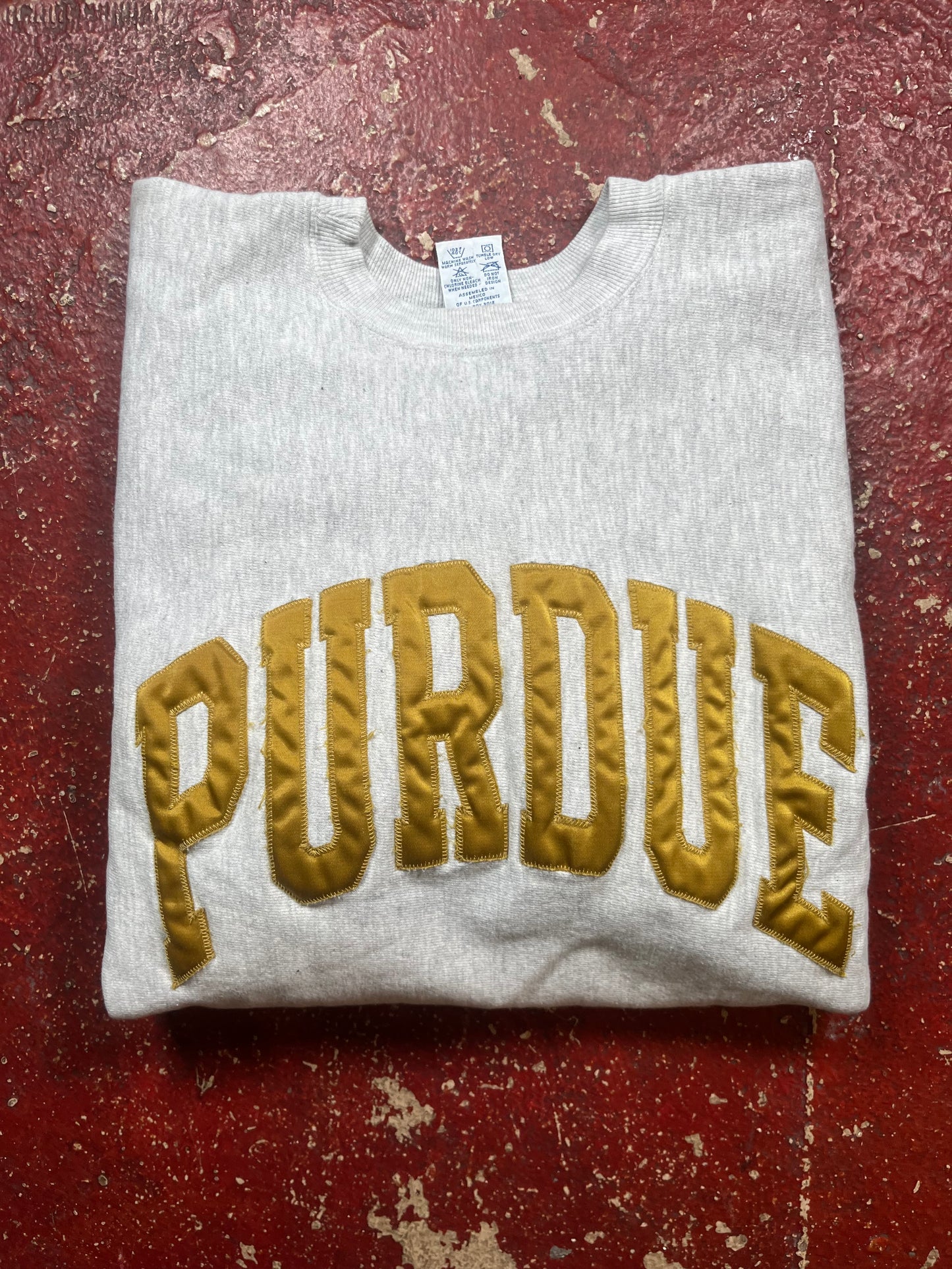 90s Champion Reverse Weave Purdue Crewneck