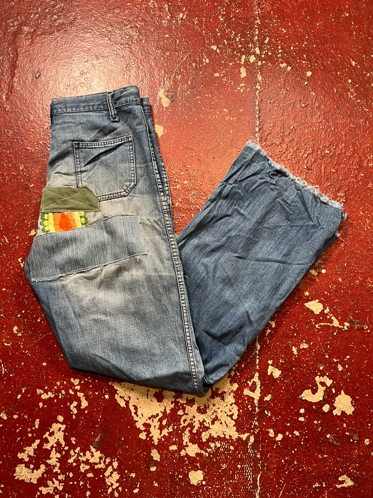 60s Seafarer Front Button Fly Jeans