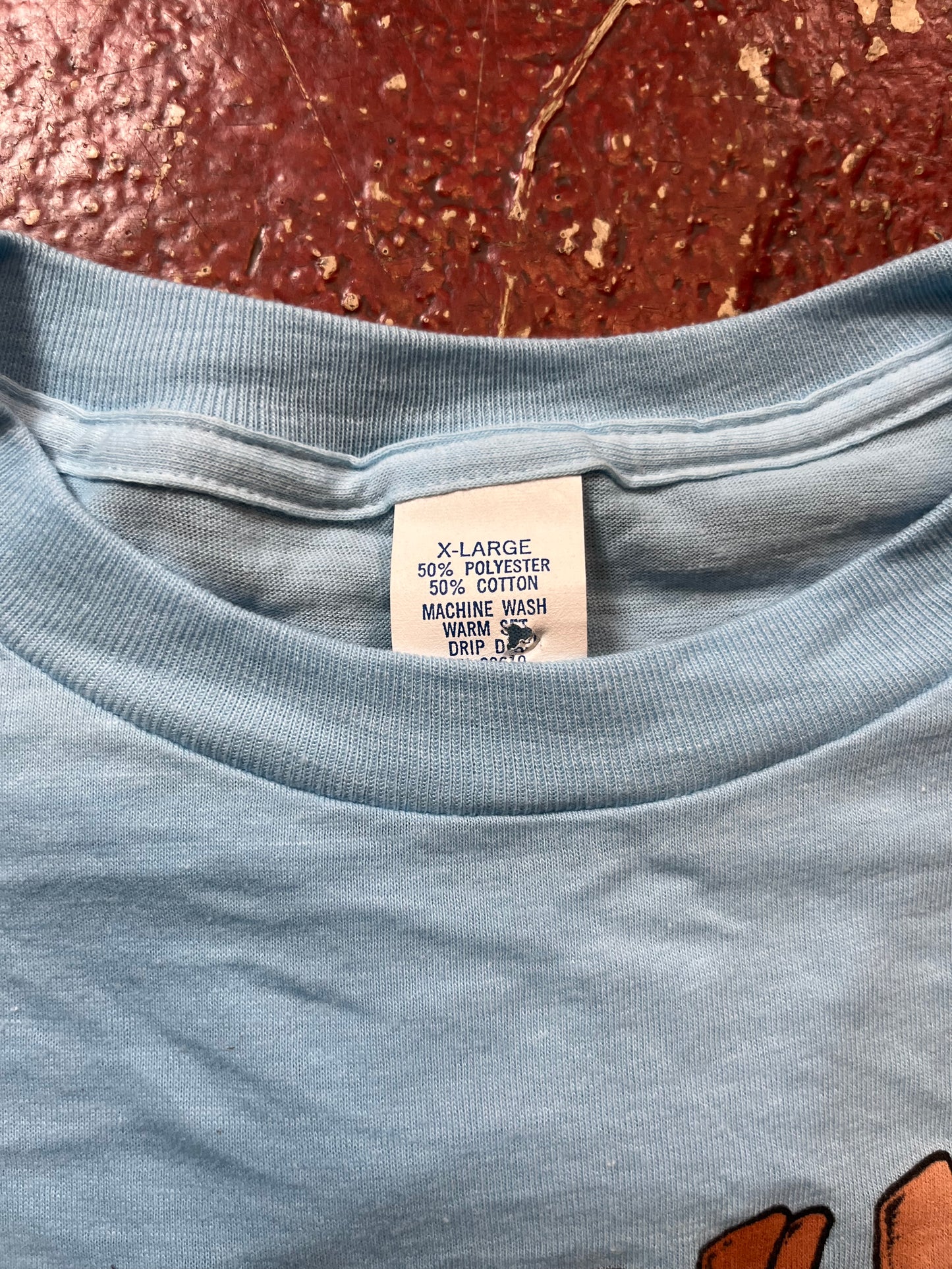 70s/80s Jog Nude Cropped Tee