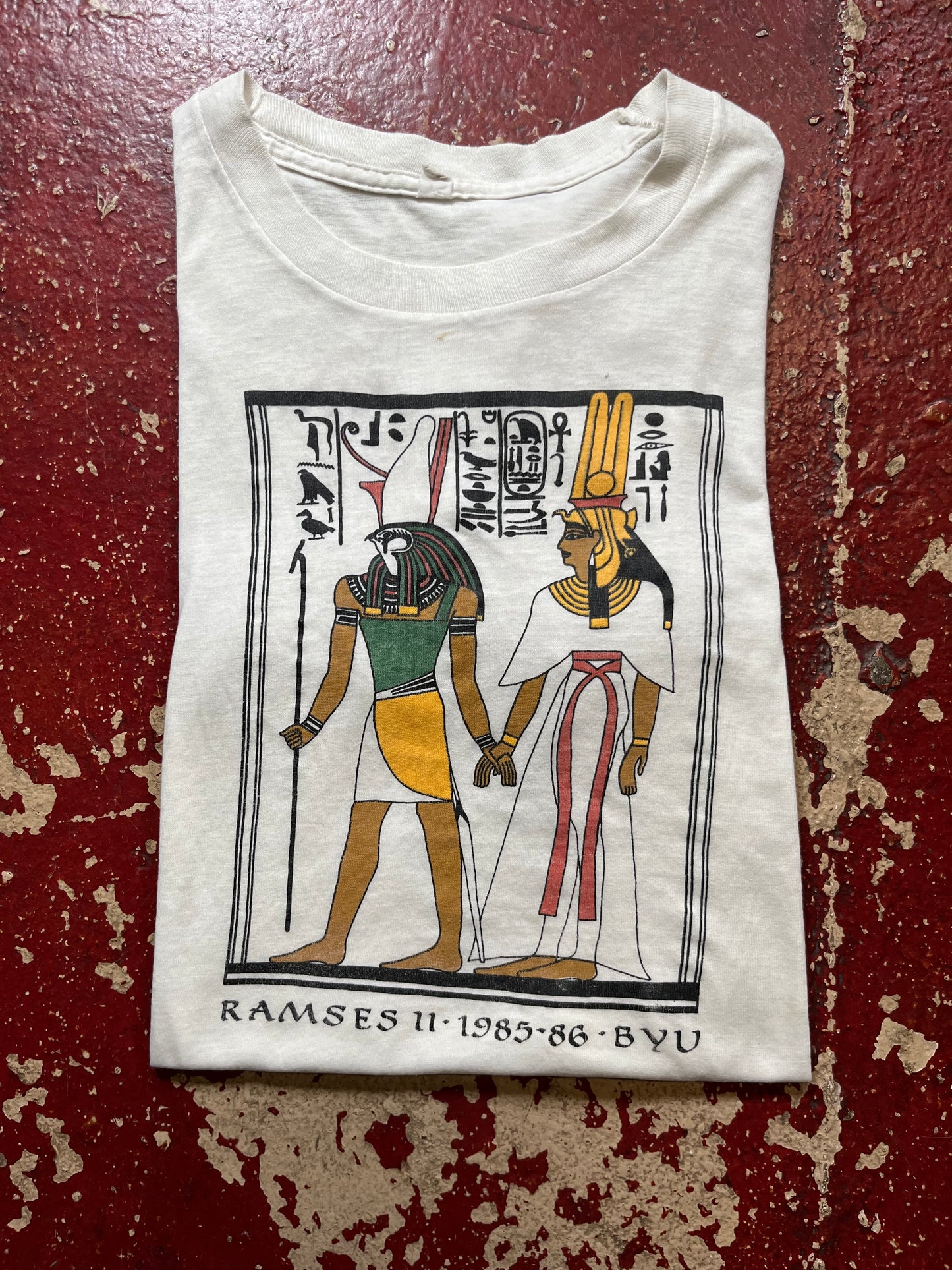 1986 BYU Ramses Tee