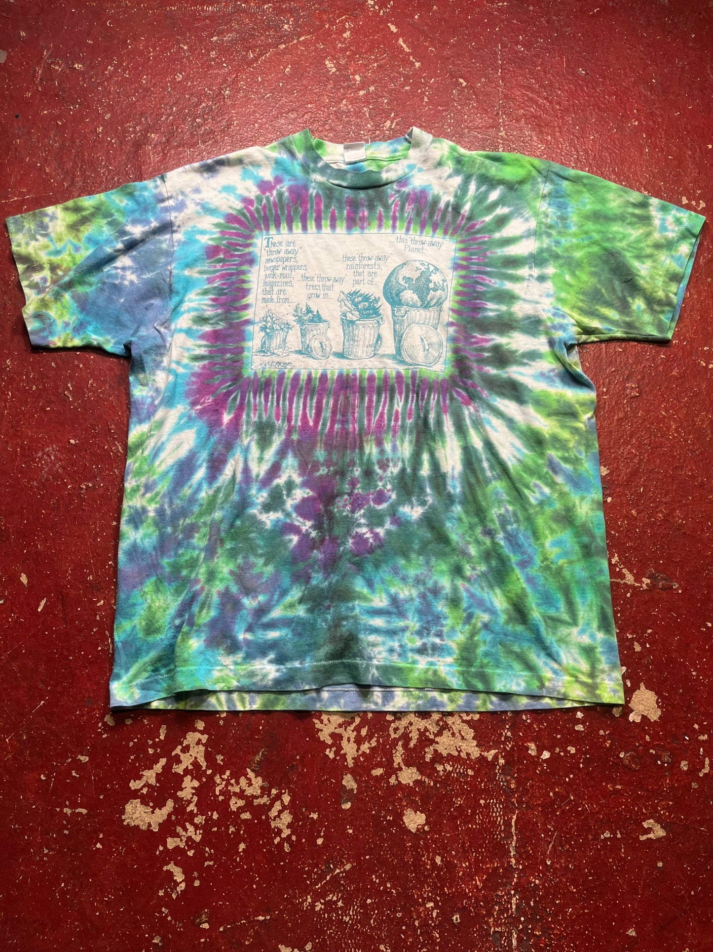 90s Throw Away Planet Tee