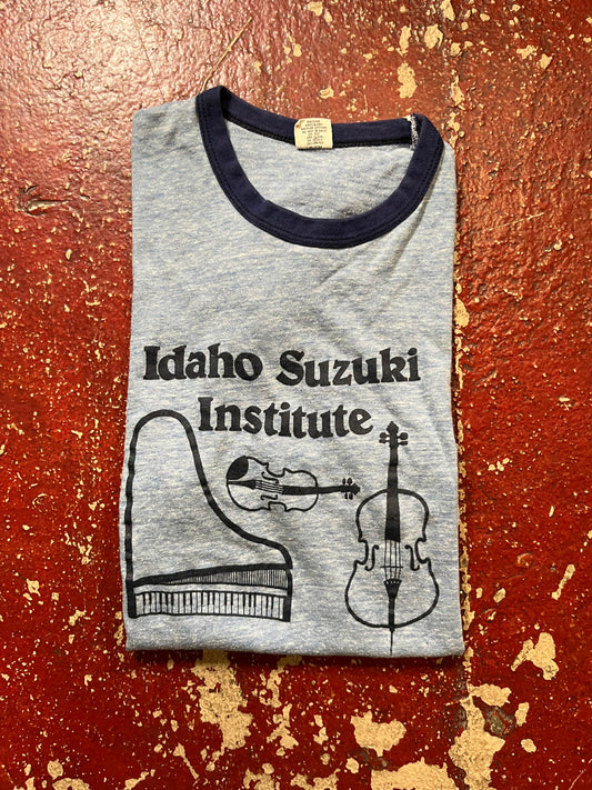 70s Idaho Suzuki Institute Ringer Tee