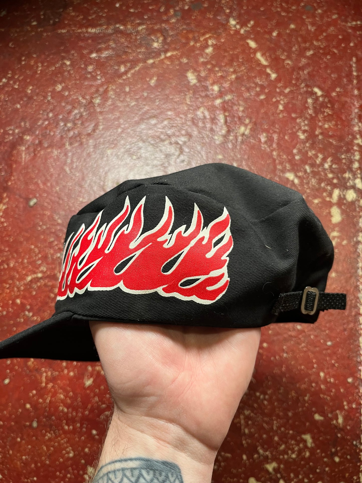 70s/80s Harley Davidson Flames Painter Hat
