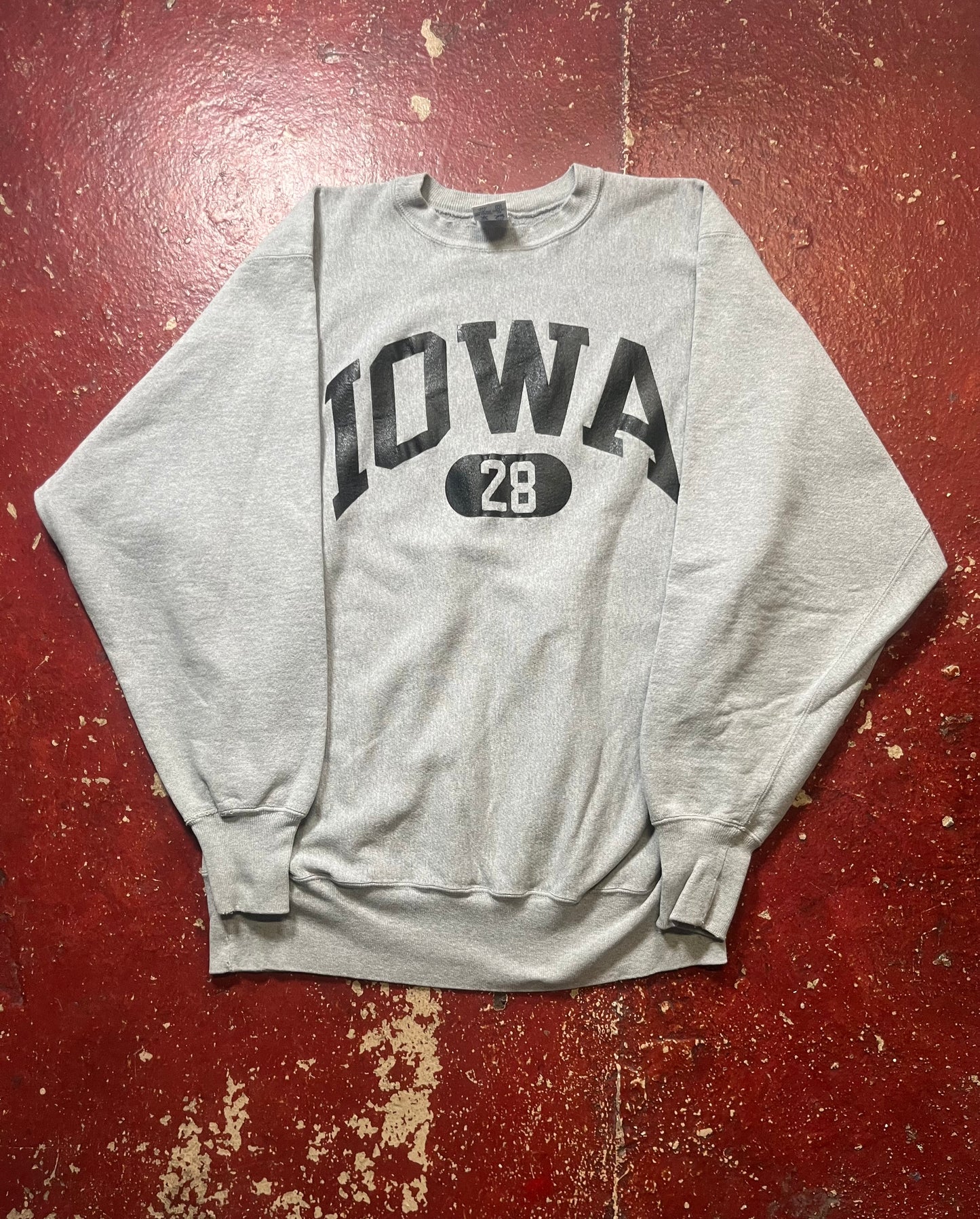 90s Champion Reverse Weave Iowa Crewneck