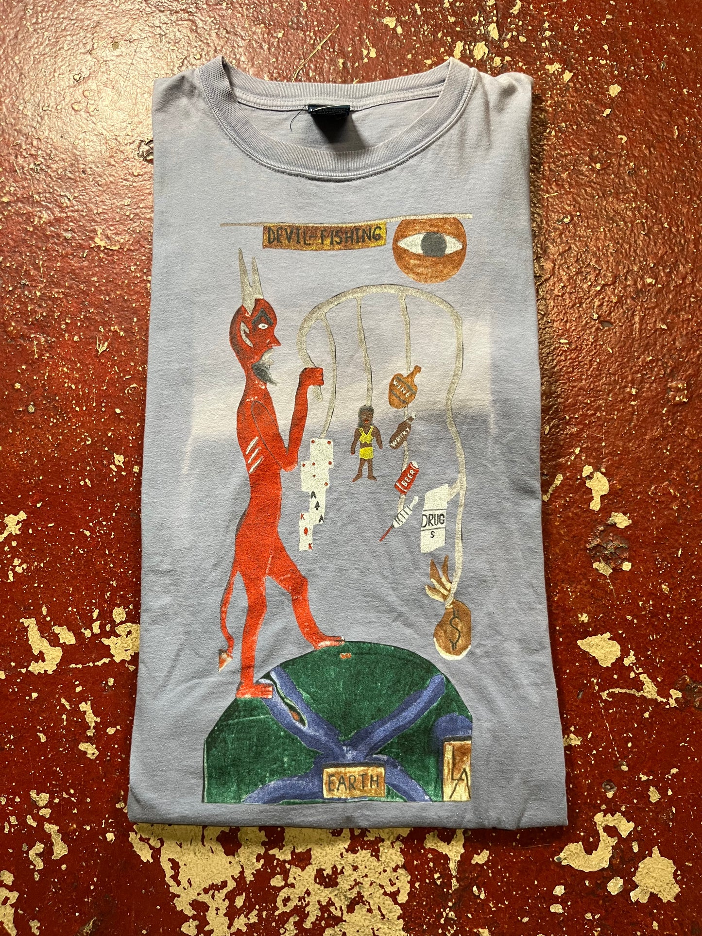 90s House Of Blues “Devil Fishing” Tee
