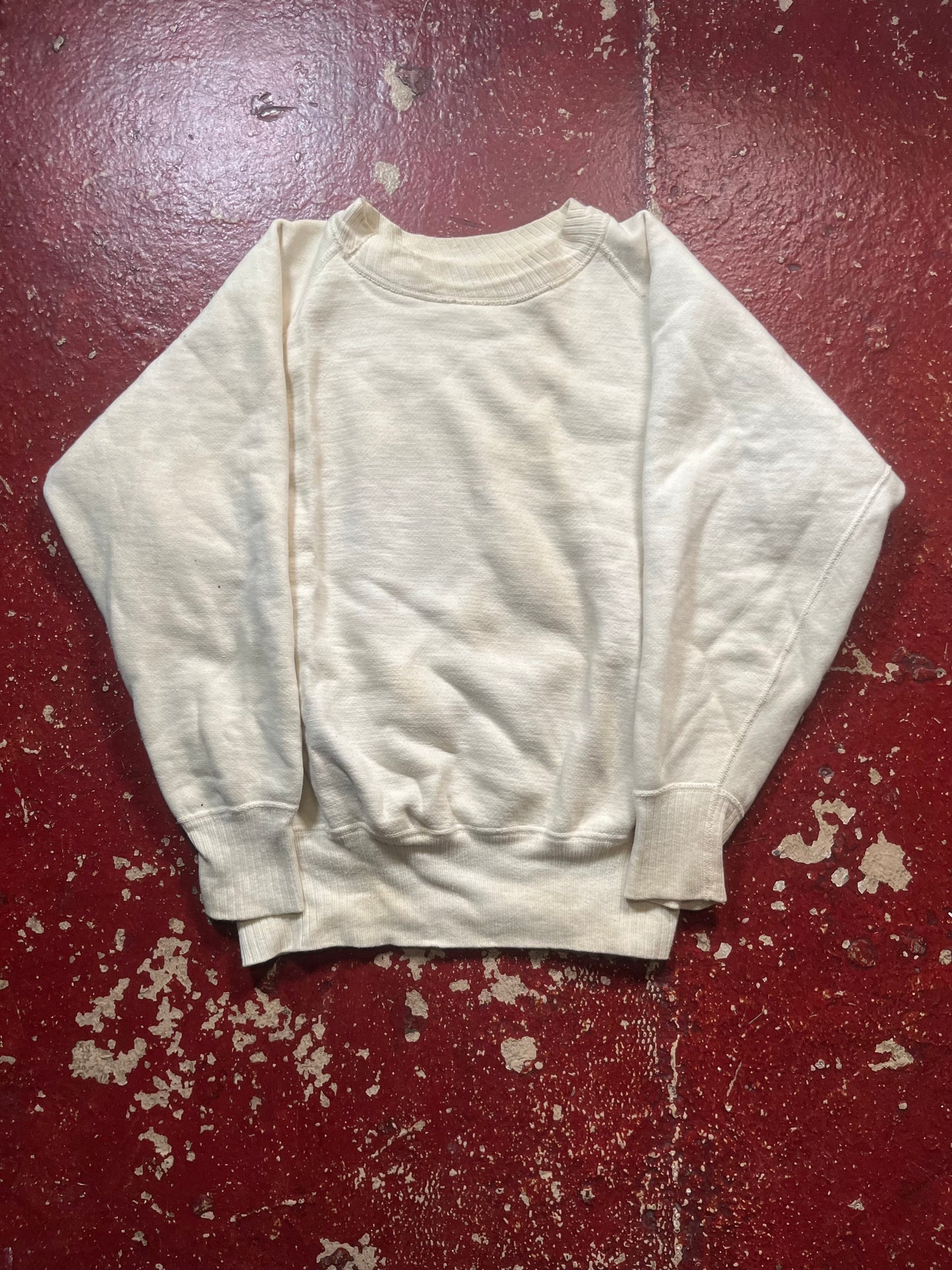 50s White Crewneck