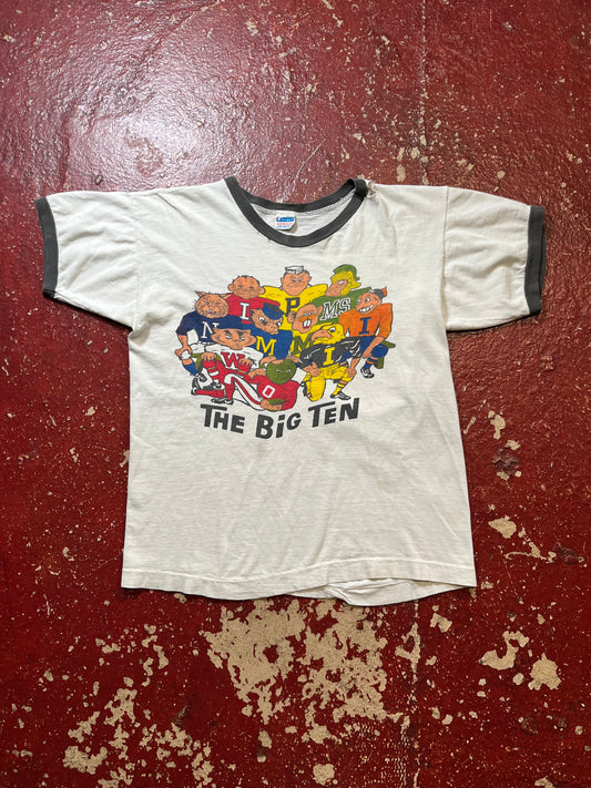 70s Champion Big Ten Ringer Tee