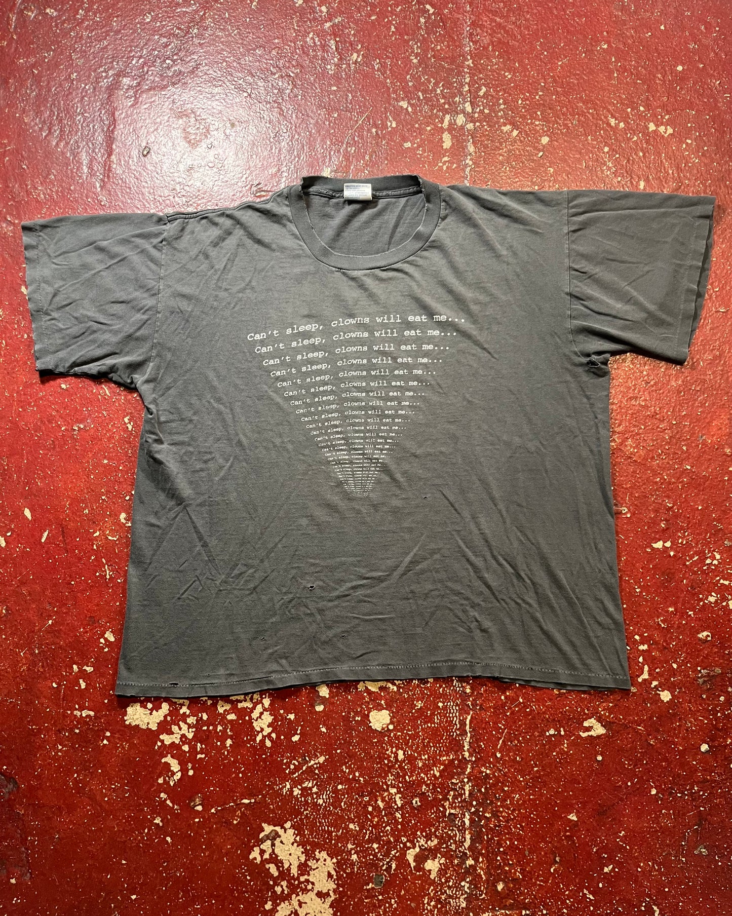 2000 Alice Cooper “Can’t Sleep Clowns Will Eat Me” Tee