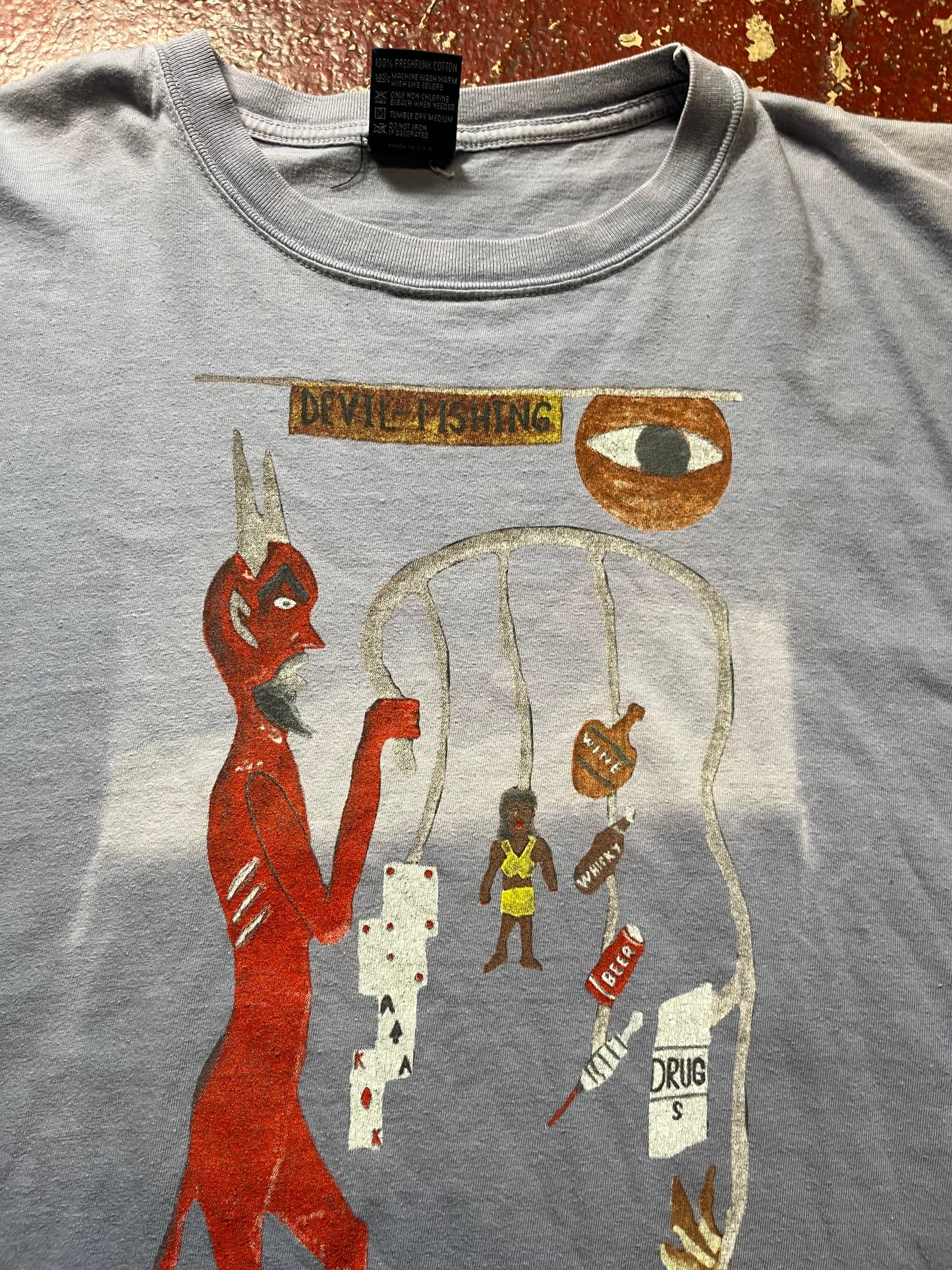 90s House Of Blues “Devil Fishing” Tee