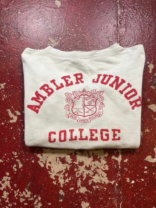 60s Champion Ambler Junior College Crewneck