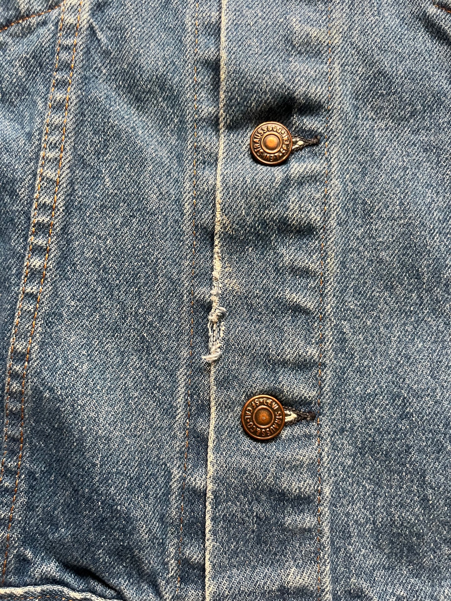 70s Levis Two Pocket Denim Jacket