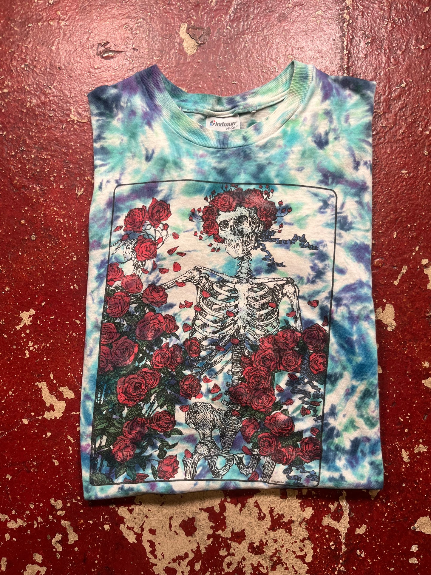80s Grateful Dead Rose Wheel Tee