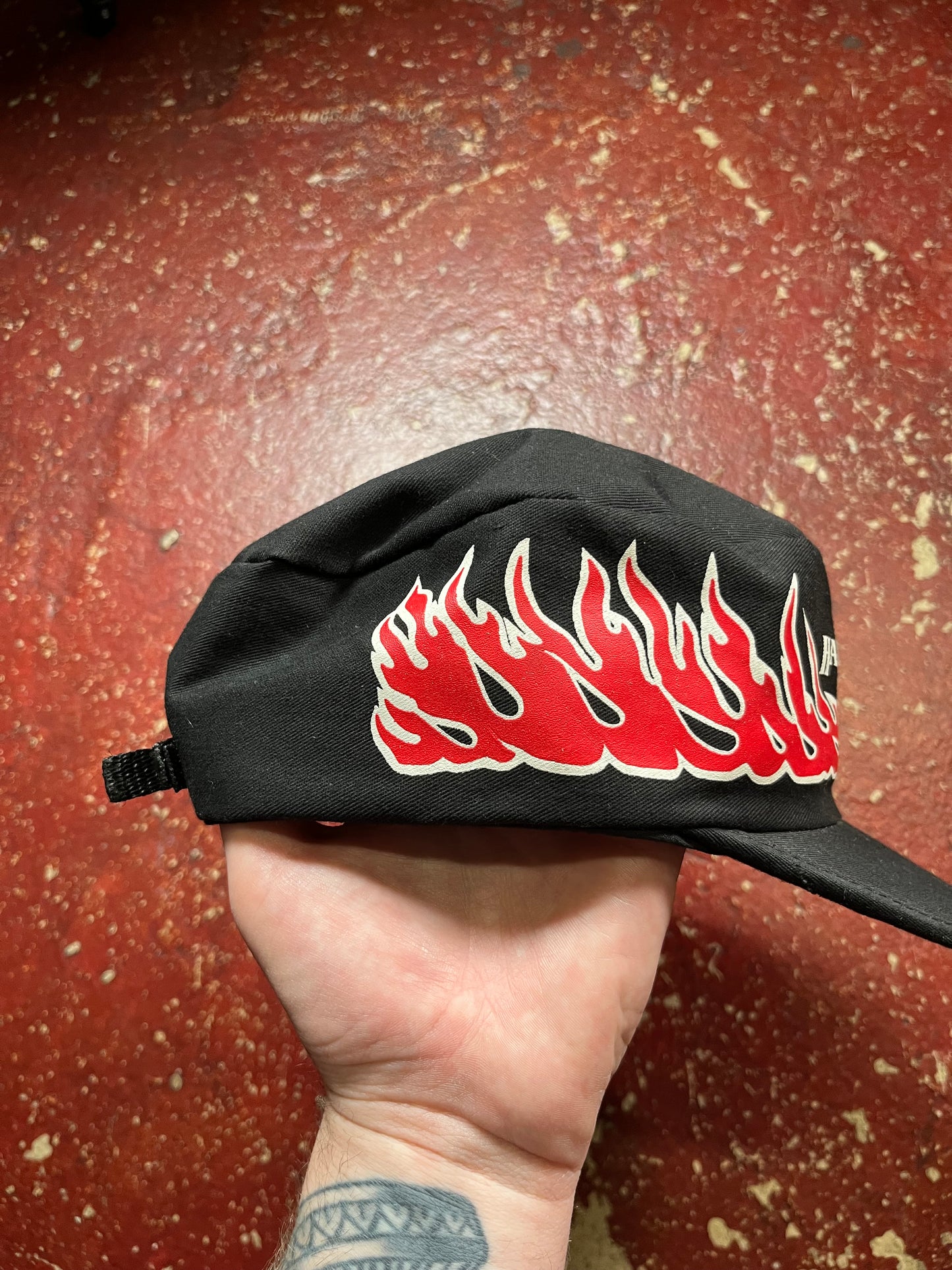 70s/80s Harley Davidson Flames Painter Hat