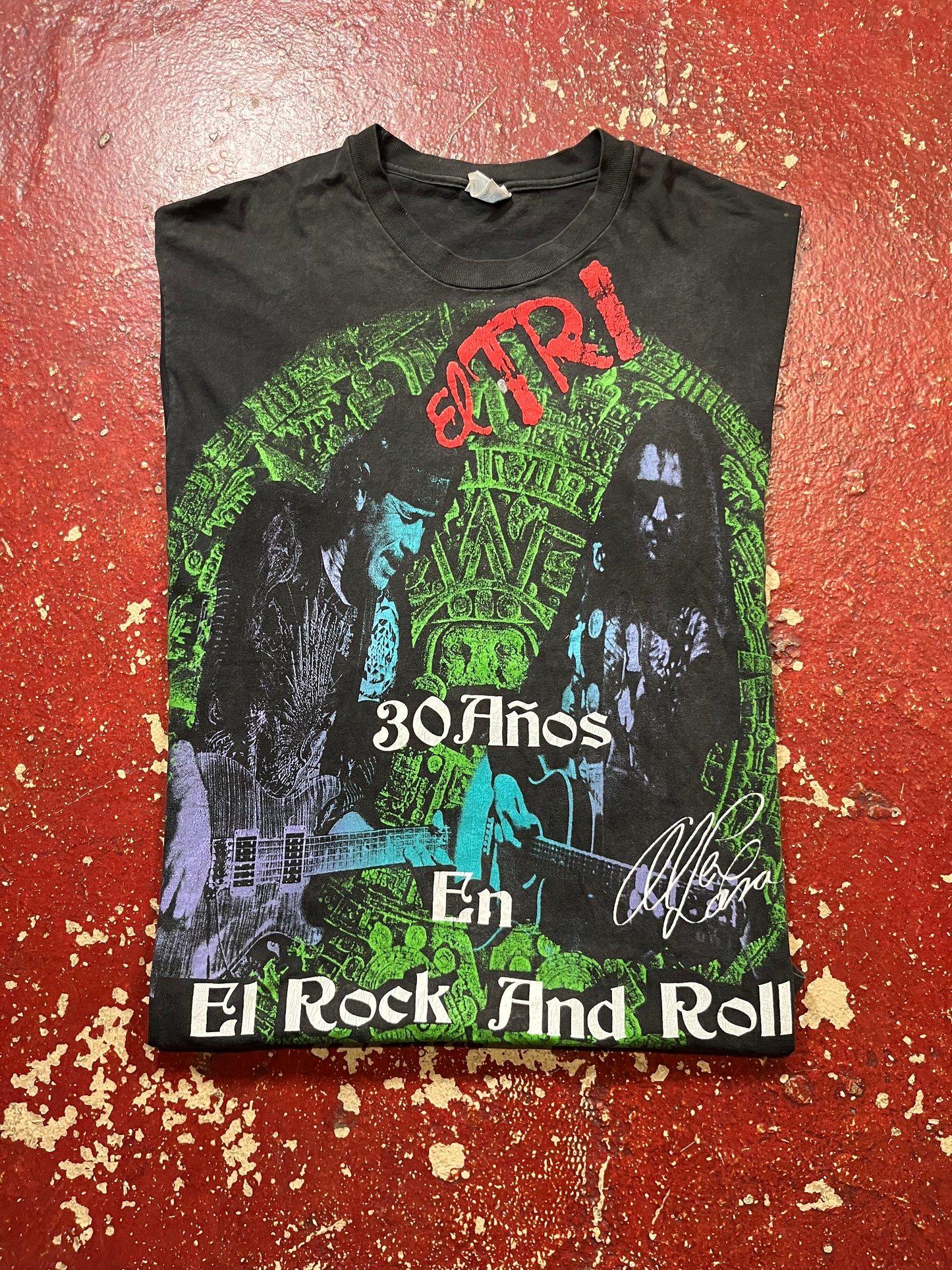 90s El Tri “30 Years In Rock Roll” Tee