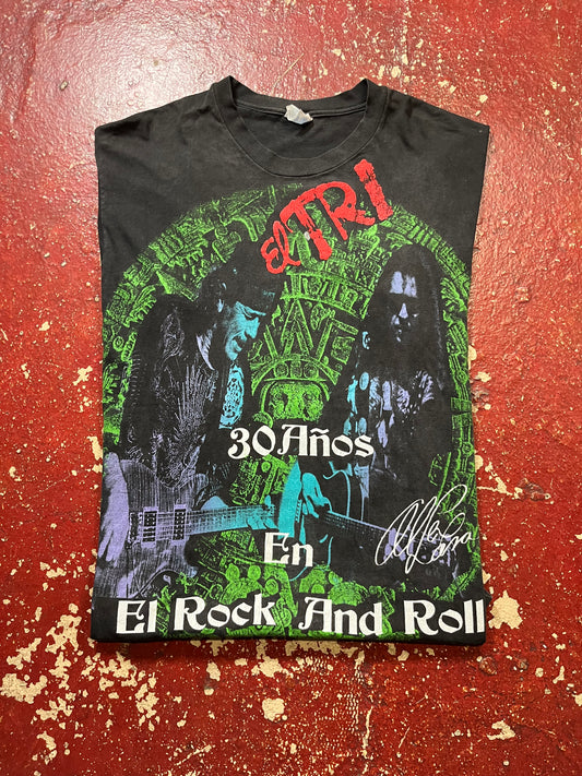 90s El Tri “30 Years In Rock Roll” Tee