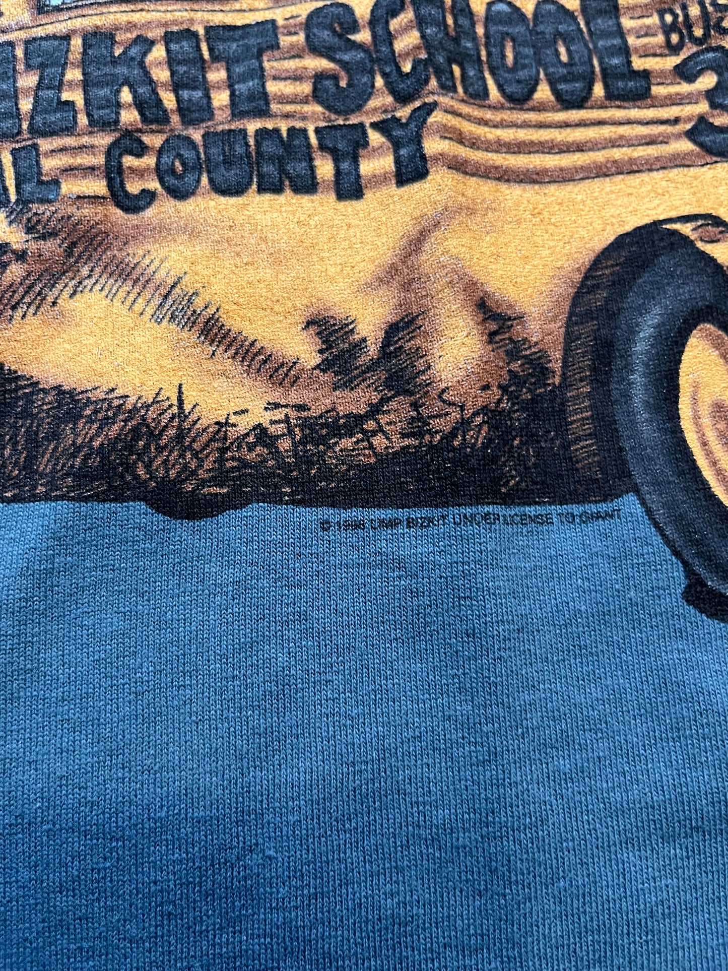 1998 Limp Bizkit “School Bus” Tee