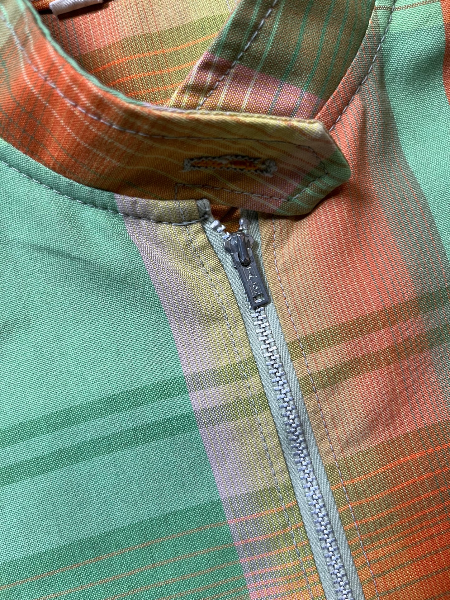 60s/70s Green & Orange Jacket